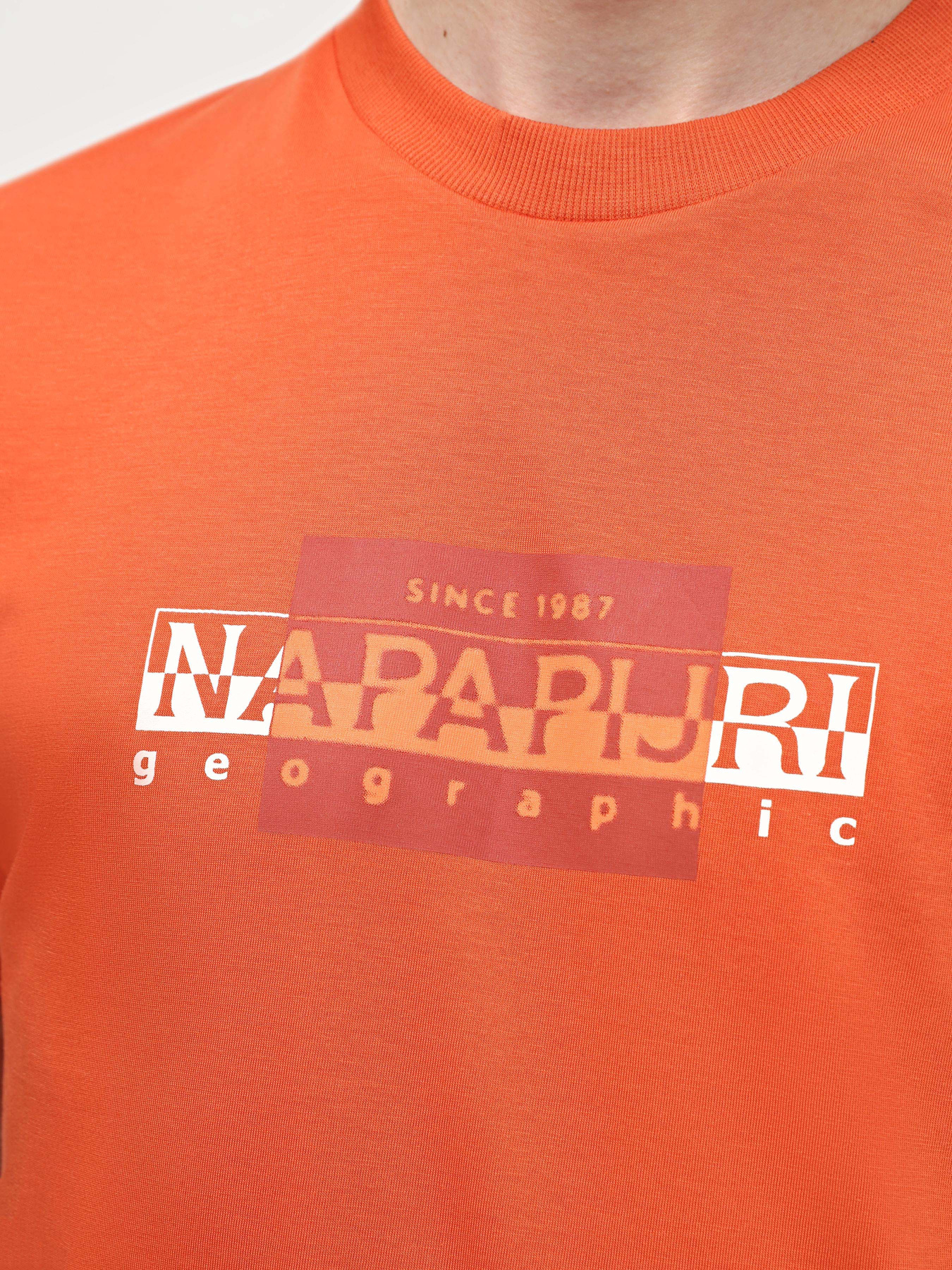 Футболка Napapijri S-Smallwood модель NP0A4HQKA621 Футболка Napapijri S-Smallwood модель NP0A4HQKA621 Фото