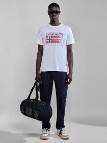 Футболка Napapijri S-Kreis модель NP0A4HQR0021 Футболка Napapijri S-Kreis модель NP0A4HQR0021 Фото