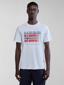 Футболка Napapijri S-Kreis модель NP0A4HQR0021 Футболка Napapijri S-Kreis модель NP0A4HQR0021 Фото