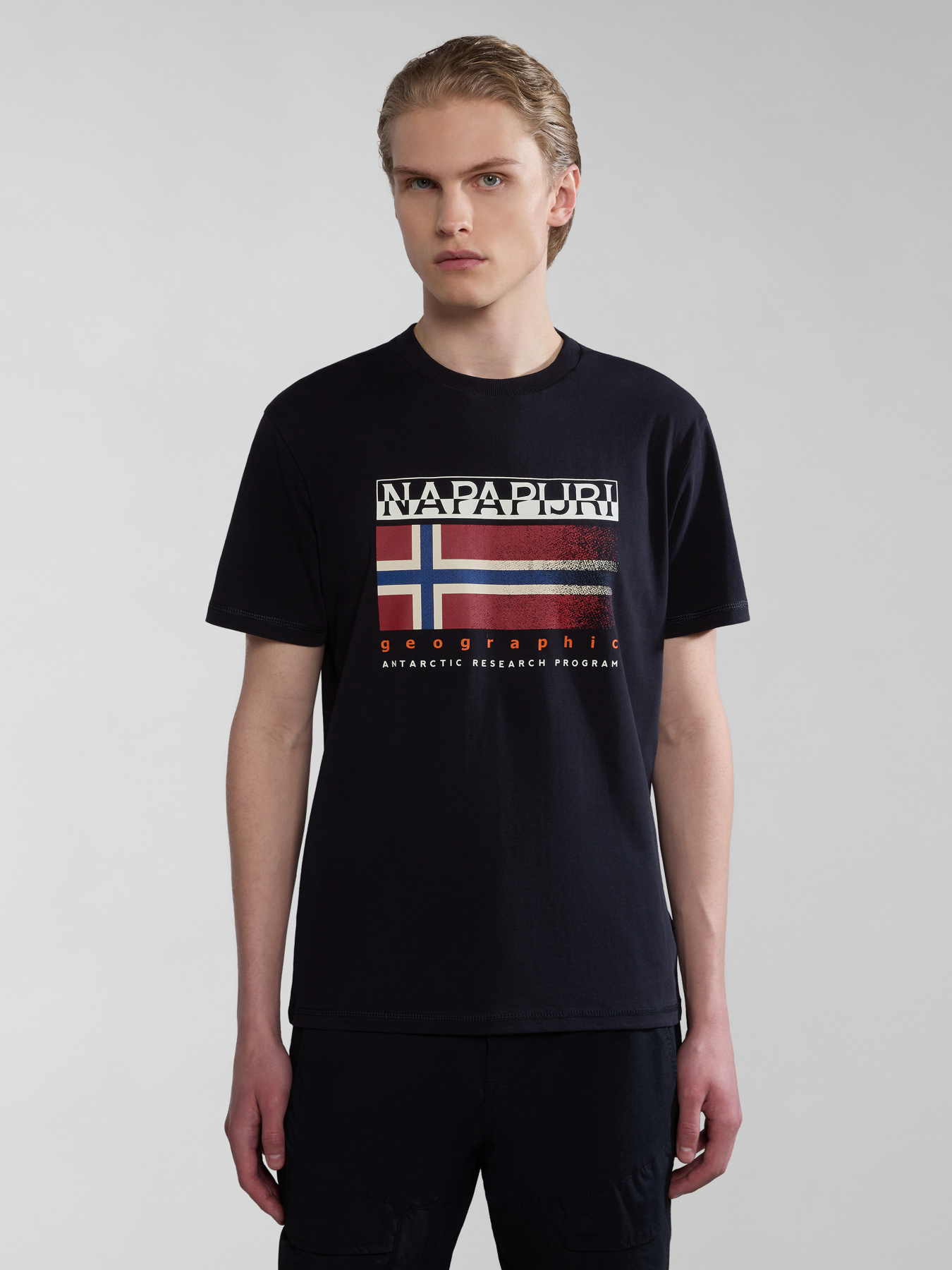 Футболка Napapijri S-Kreis модель NP0A4HQR0411 Футболка Napapijri S-Kreis модель NP0A4HQR0411 Фото