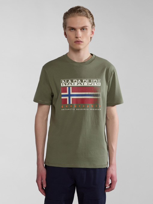 Футболка Napapijri S-Kreis модель NP0A4HQRGAE1 Фото