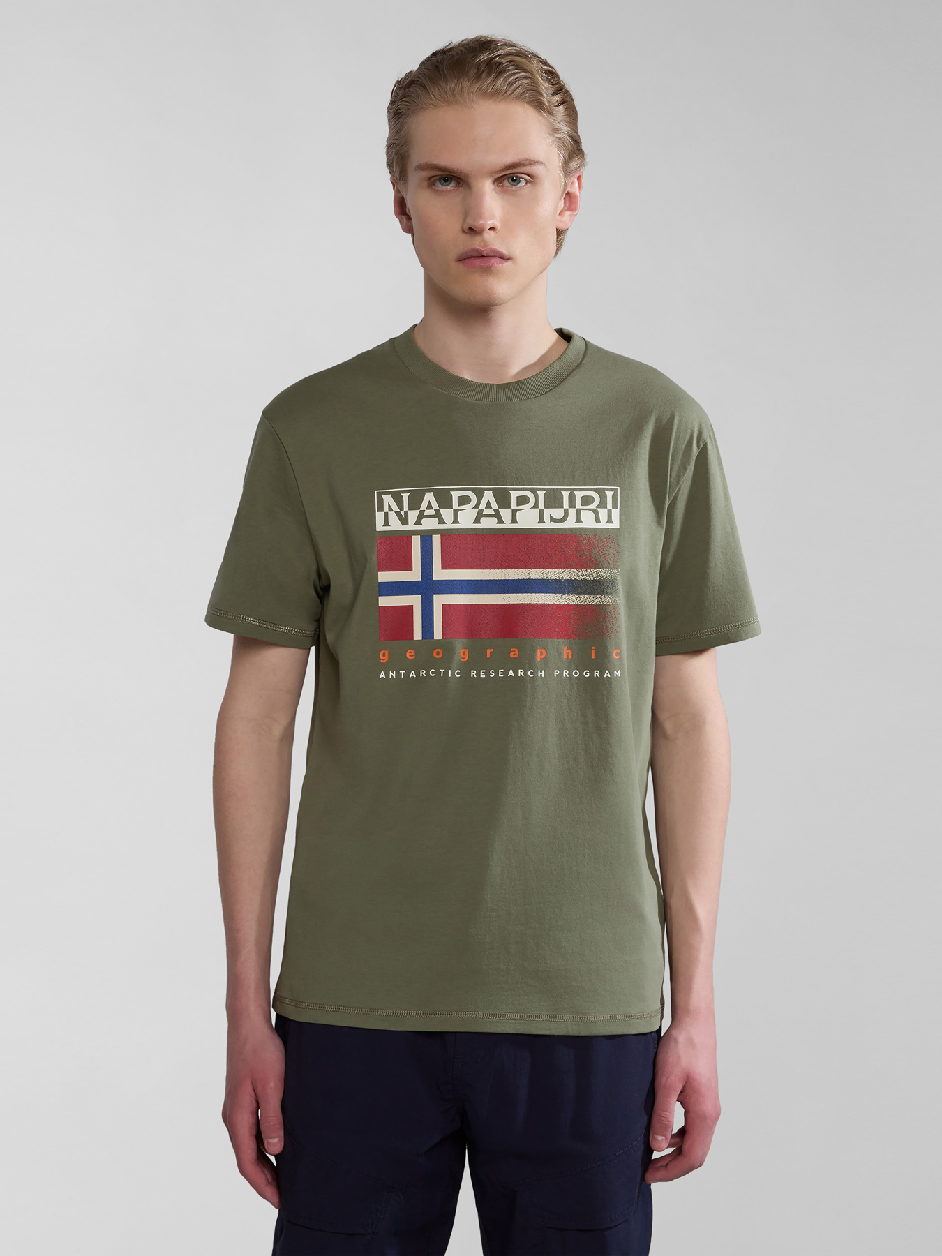 Футболка Napapijri S-Kreis модель NP0A4HQRGAE1 Футболка Napapijri S-Kreis модель NP0A4HQRGAE1 Фото