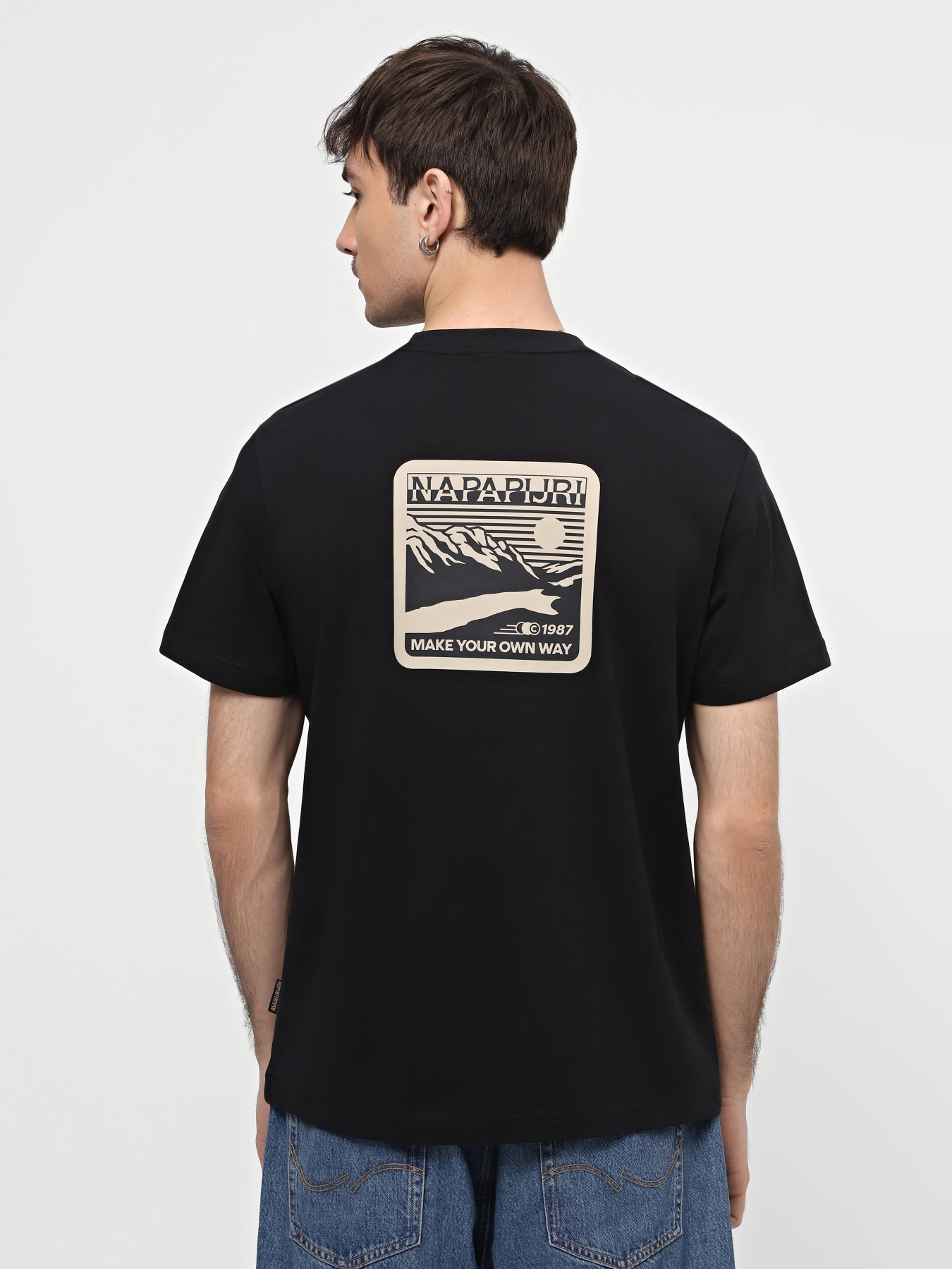 Футболка Napapijri S-Gouin модель NP0A4HTQ0411 Фото