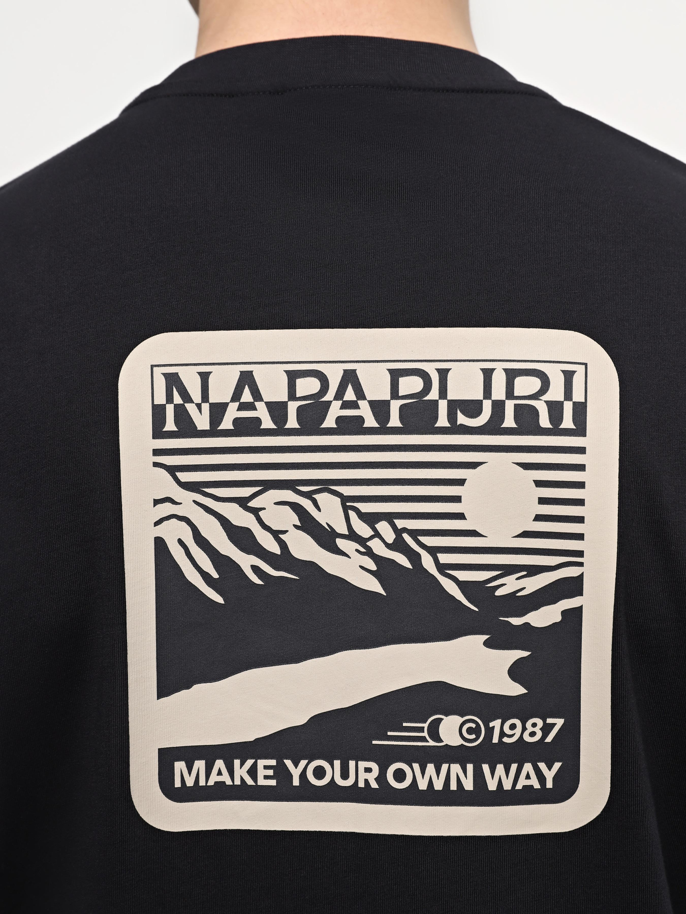 Футболка Napapijri S-Gouin модель NP0A4HTQ0411 Фото