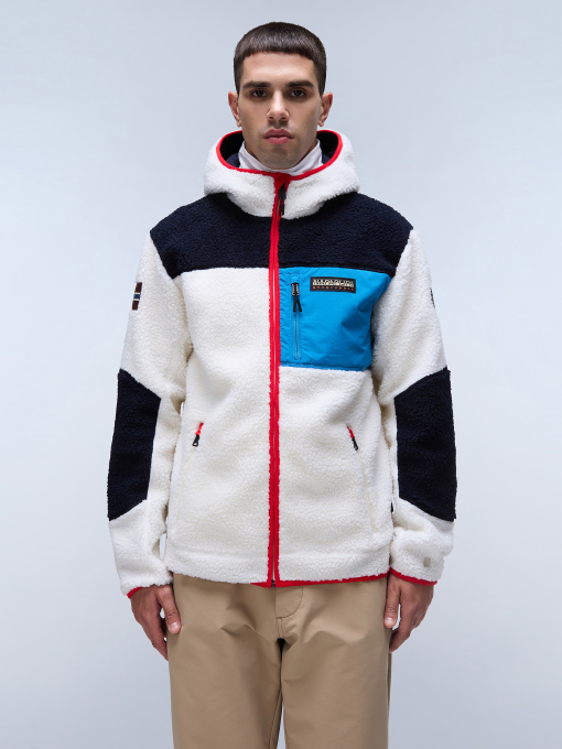 Флисовая кофта Napapijri Yupik Fzh 3 модель NP0A4GNSN1J1 Фото