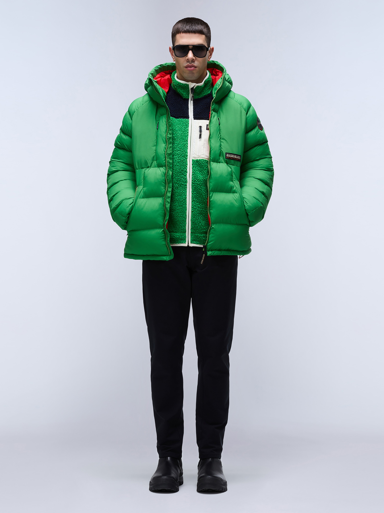 Флисовая кофта Napapijri Yupik Fz 3 модель NP0A4GNTG1T1 Фото