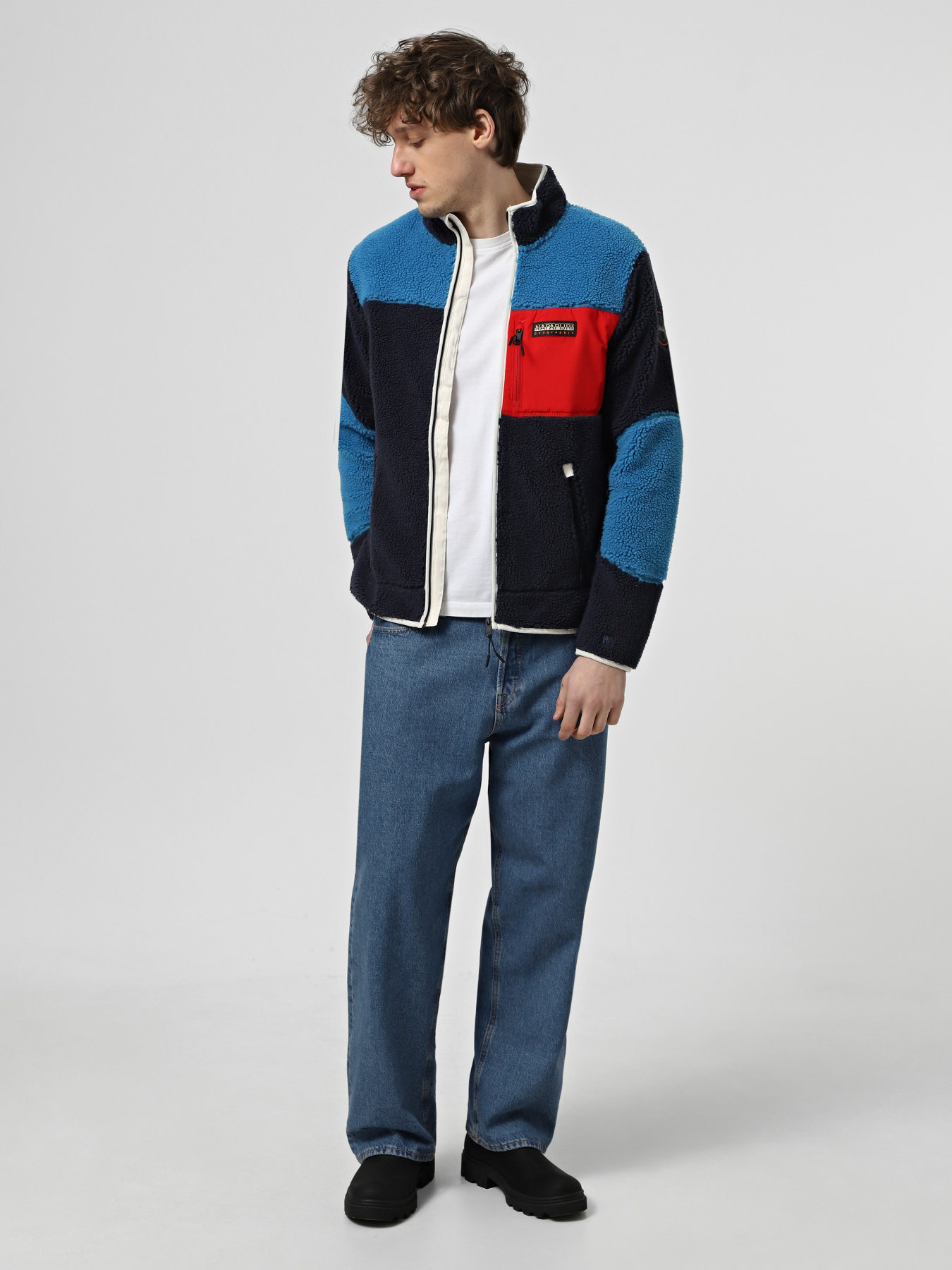 Флисовая кофта Napapijri Yupik Fz 3 модель NP0A4GNTMN41 Фото