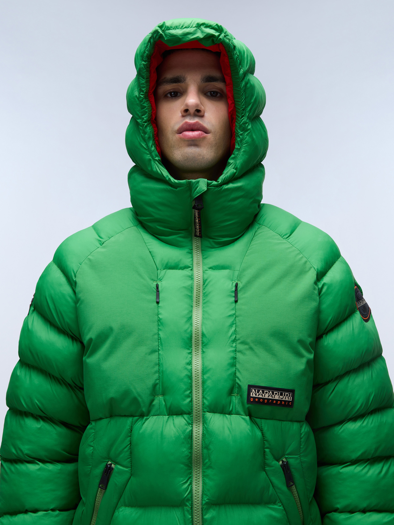 Зимняя куртка Napapijri A-Moesa Puf модель NP0A4I1RG1T1 Фото