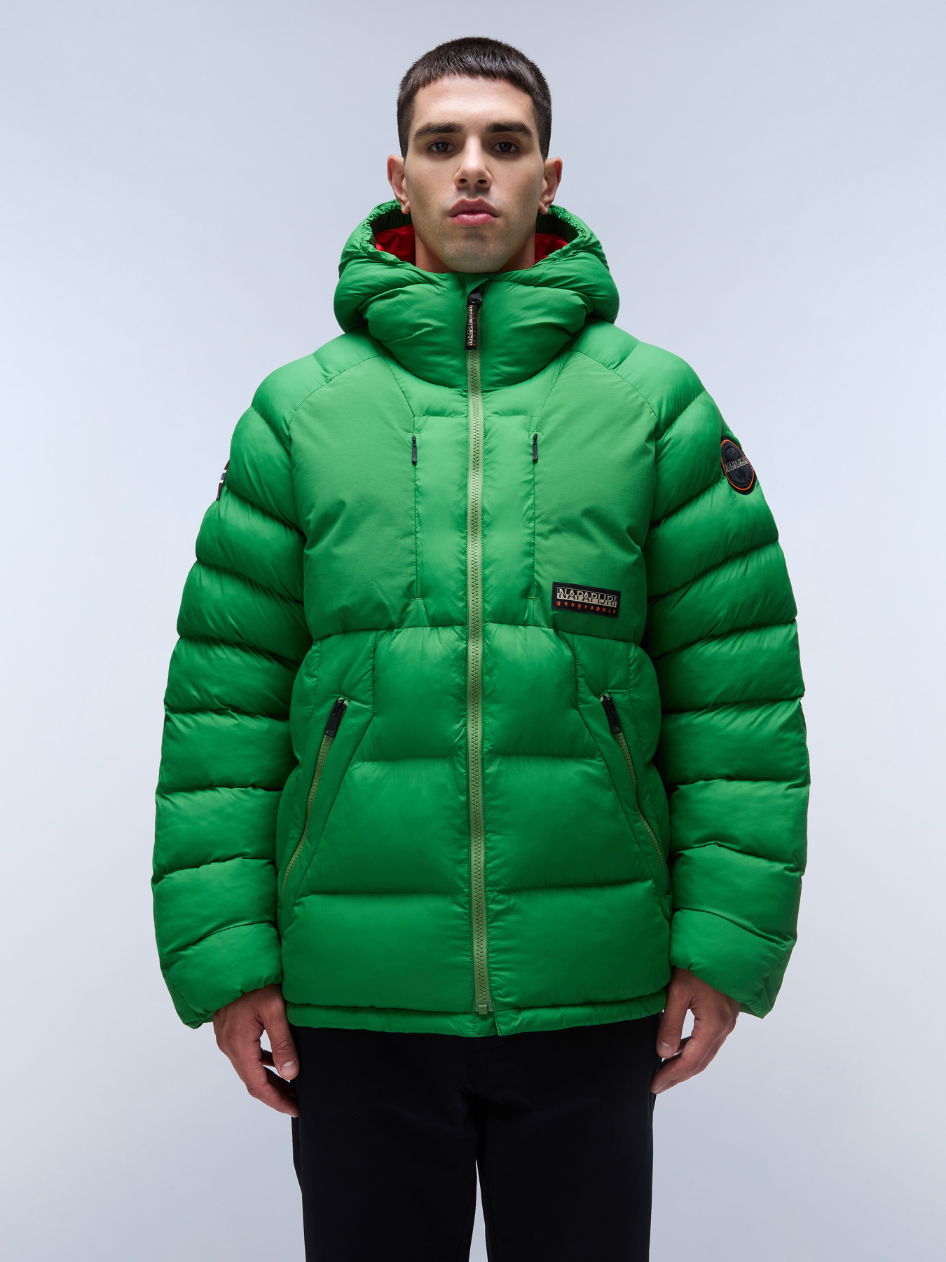 Зимняя куртка Napapijri A-Moesa Puf модель NP0A4I1RG1T1 Фото