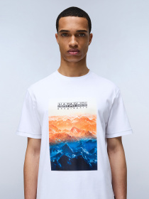 Футболка Napapijri S-Rollin Ss модель NP0A4I3D0021 Футболка Napapijri S-Rollin Ss модель NP0A4I3D0021 Фото