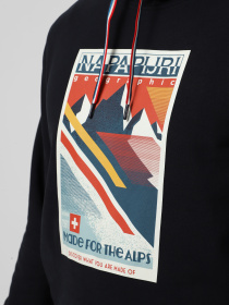 Худи Napapijri B-Portalet модель NP0A4I530411 Худи Napapijri B-Portalet модель NP0A4I530411 Фото