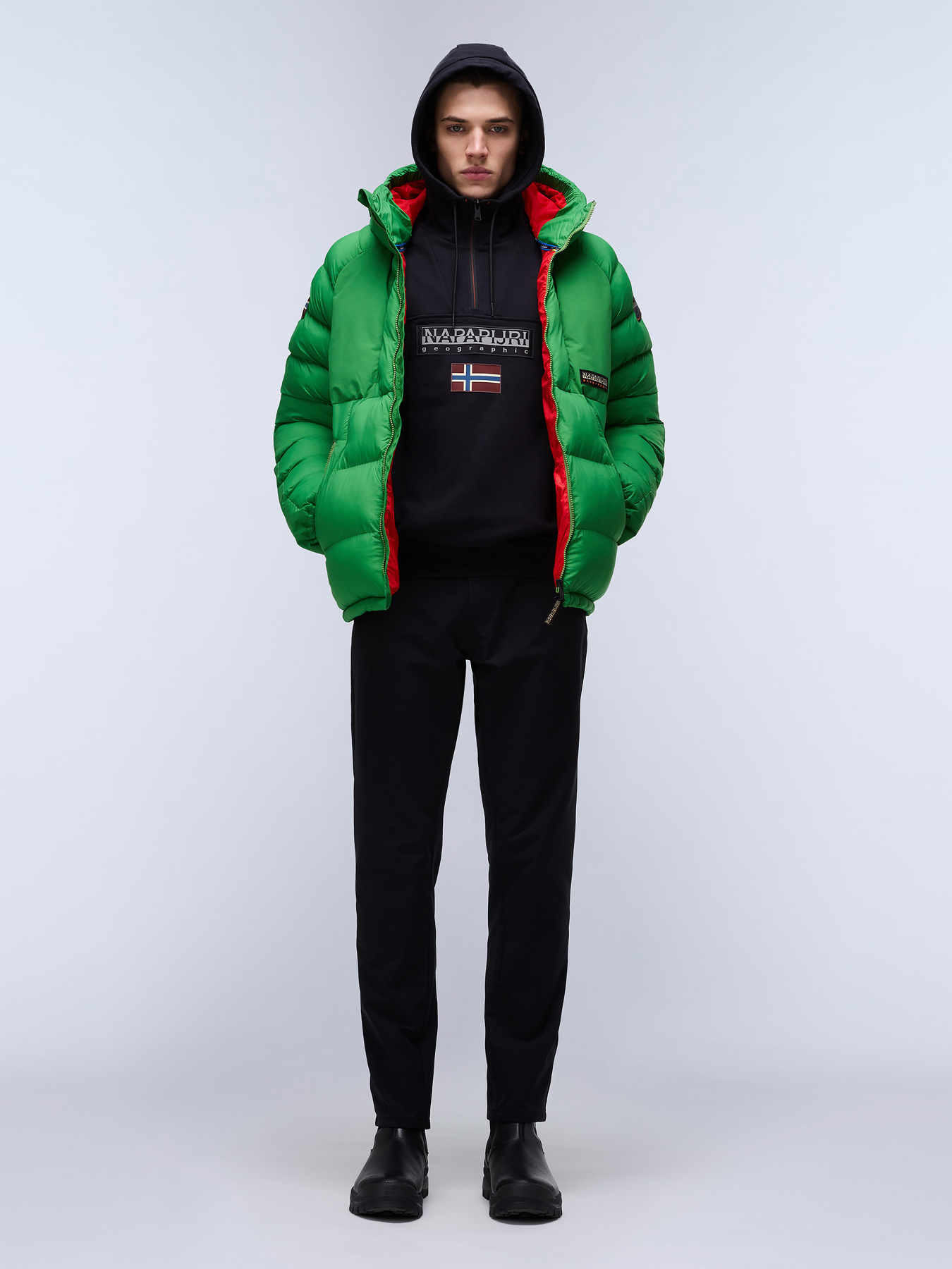 Худі Napapijri Burgee Hzh 2.0 модель NP0A4I5E0411 Фото