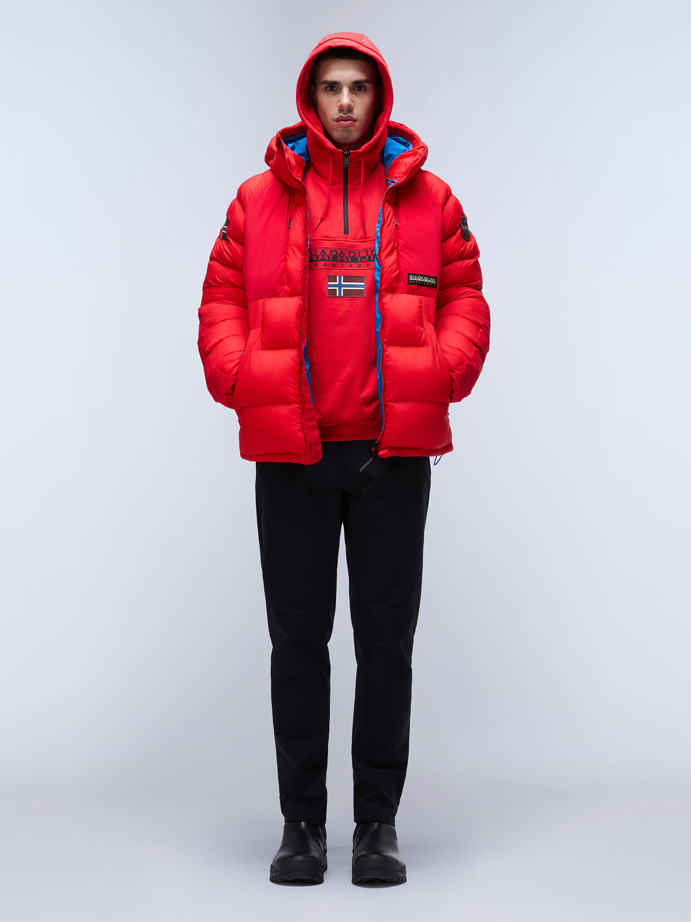 Худі Napapijri Burgee Hzh 2.0 модель NP0A4I5ER061 Фото