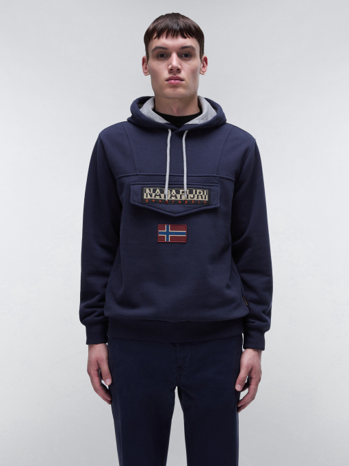 Худи Napapijri Burgee Wint 3 модель NP0A4I9B1761 Фото