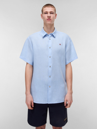 Сорочка Napapijri Linen модель NP0A4HT5I831 - фото