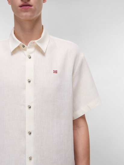 Сорочка Napapijri Linen модель NP0A4HT5N1A1 — фото 3 - INTERTOP