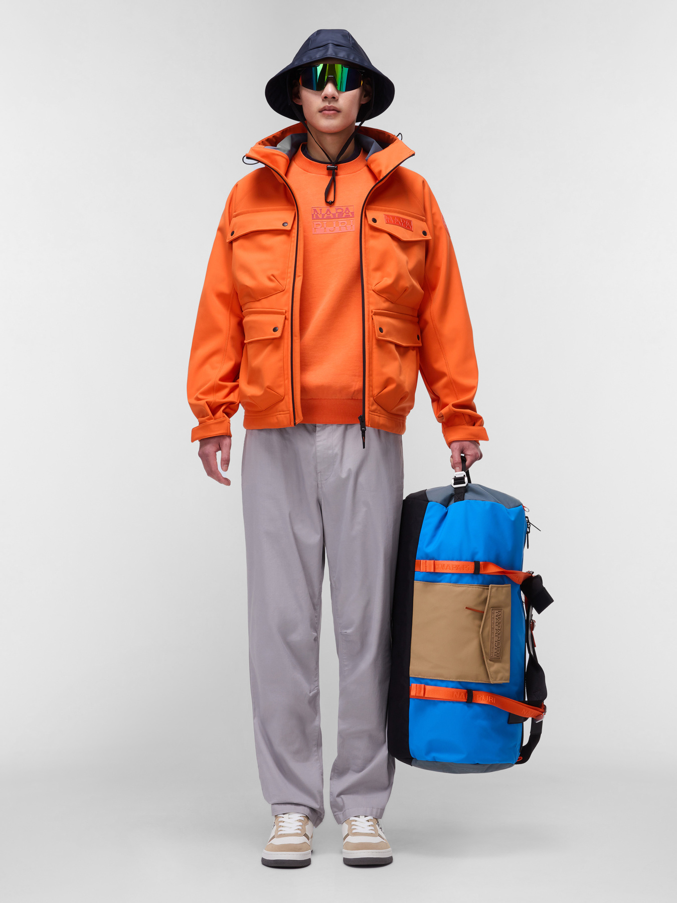 Свитшот Napapijri Cortona Summer модель NP0A4ICBA001 Фото