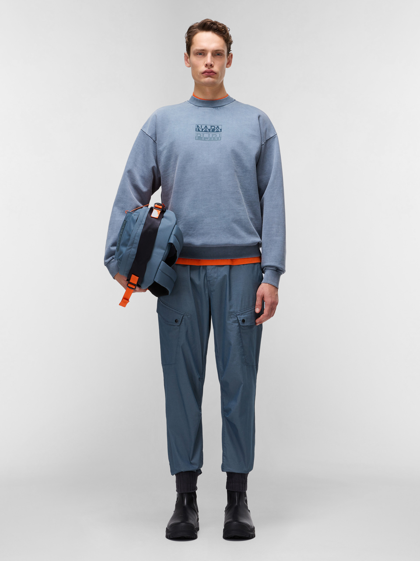 Свитшот Napapijri Cortona Summer модель NP0A4ICBG1Y1 Фото