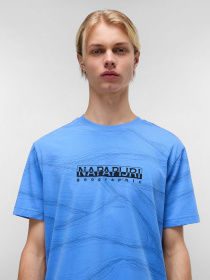 Футболка Napapijri Cellini модель NP0A4ILSF0K1 Футболка Napapijri Cellini модель NP0A4ILSF0K1 Фото