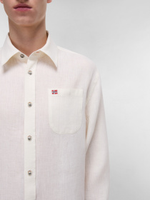 Рубашка Napapijri Linen модель NP0A4HQ2N1A1 Фото