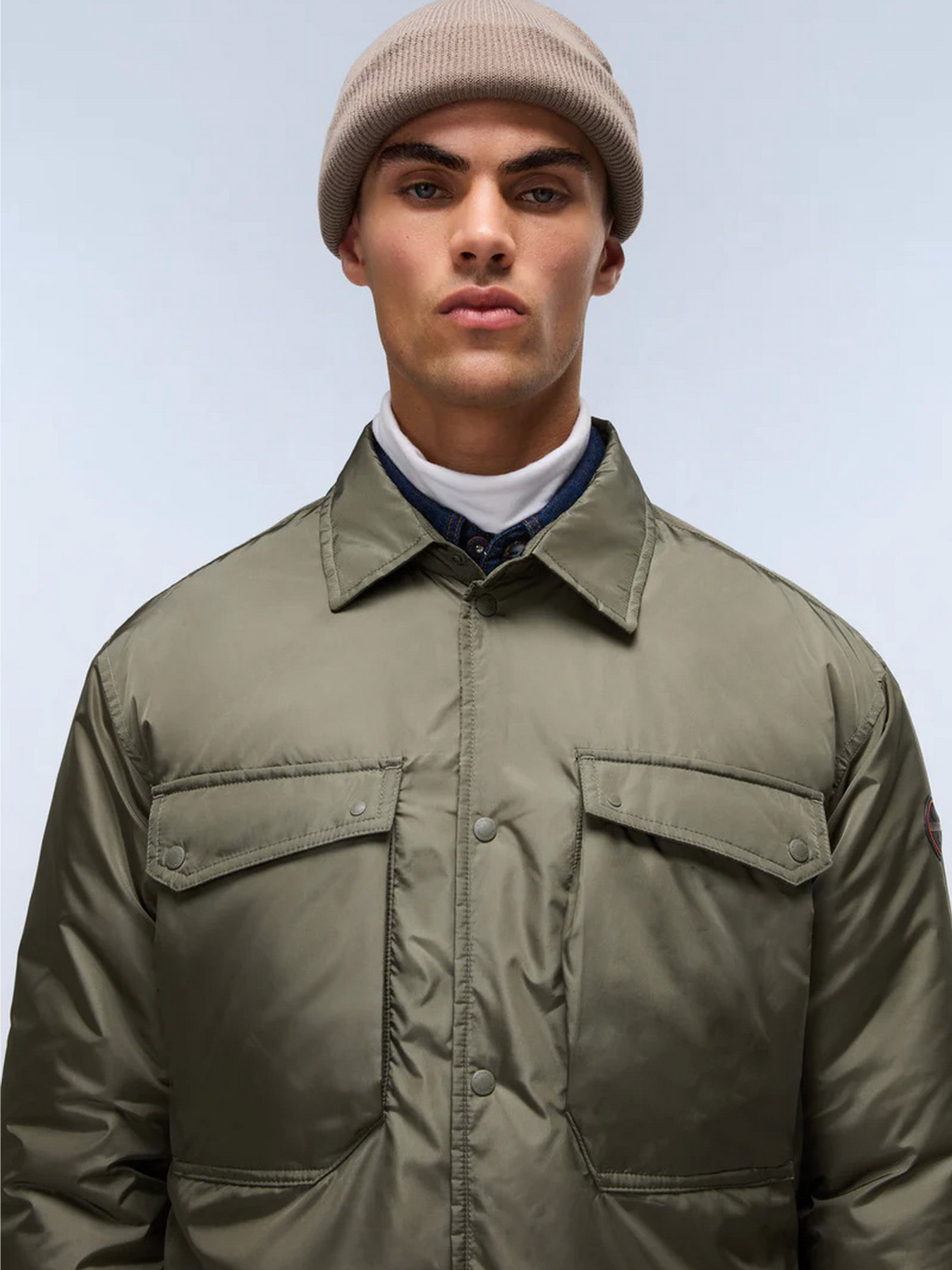 Куртка-сорочка Napapijri Casies модель NP0A88SNG0A1 Куртка-сорочка Napapijri Casies модель NP0A88SNG0A1 Фото