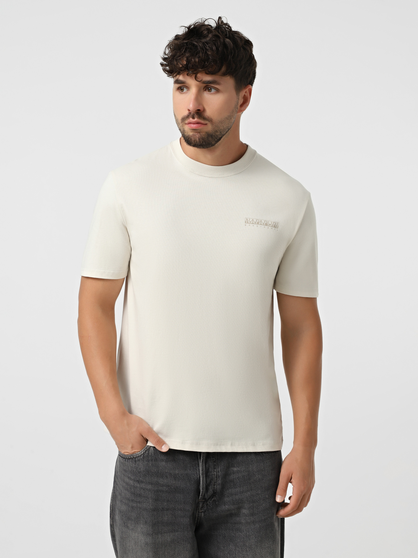 Футболка Napapijri Back Graphic модель NP0A88SUN1J1 Фото