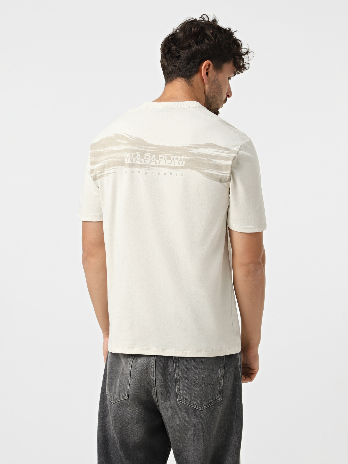 Футболка Napapijri Back Graphic модель NP0A88SUN1J1 Фото