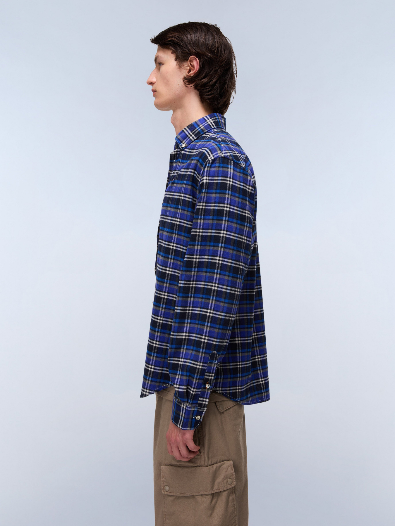 Сорочка в клітинку Napapijri модель NP0A88TLCBR1 Фото