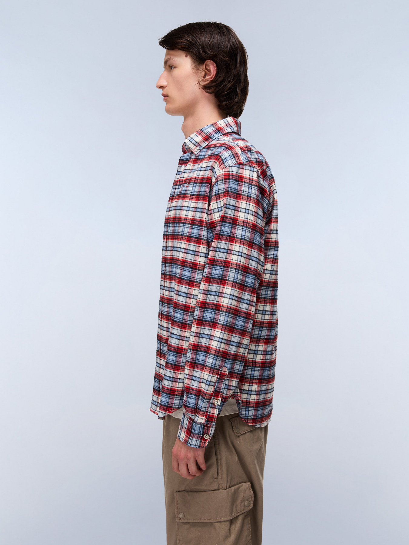 Рубашка в клетку Napapijri модель NP0A88TLCBU1 Фото