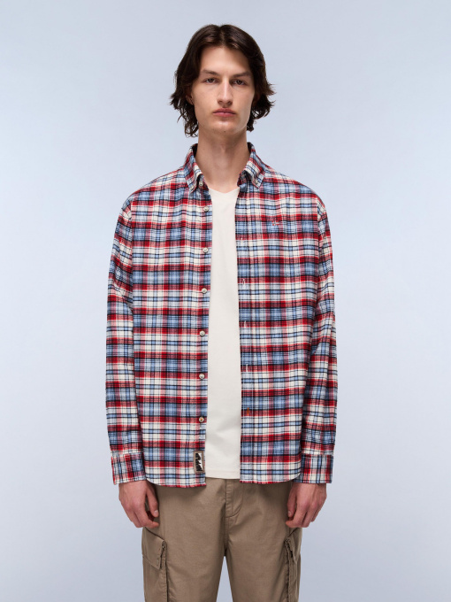 Сорочка повсякденна Napapijri модель NP0A88TLCBU1 Фото