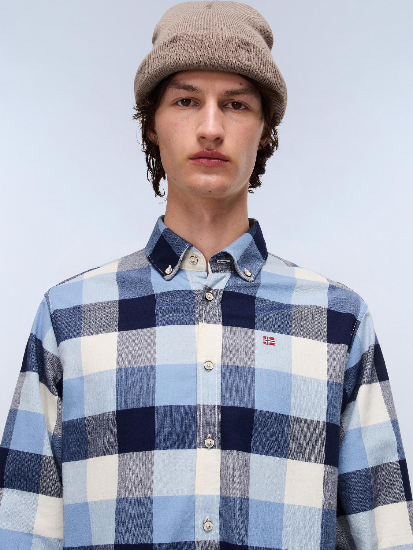 Рубашка Napapijri модель NP0A88TLCBZ1 Фото