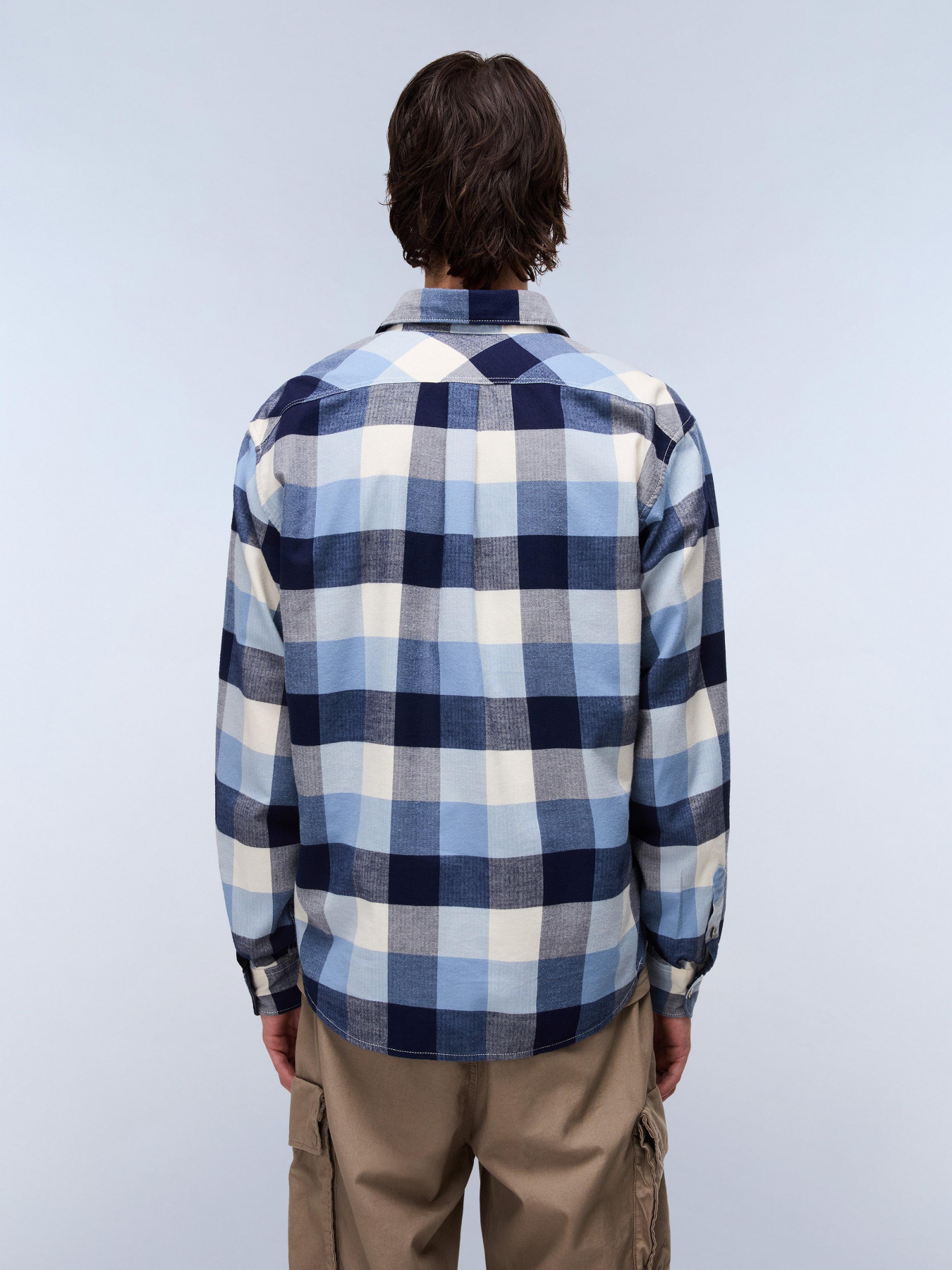 Рубашка в клетку Napapijri модель NP0A88TLCBZ1 Фото