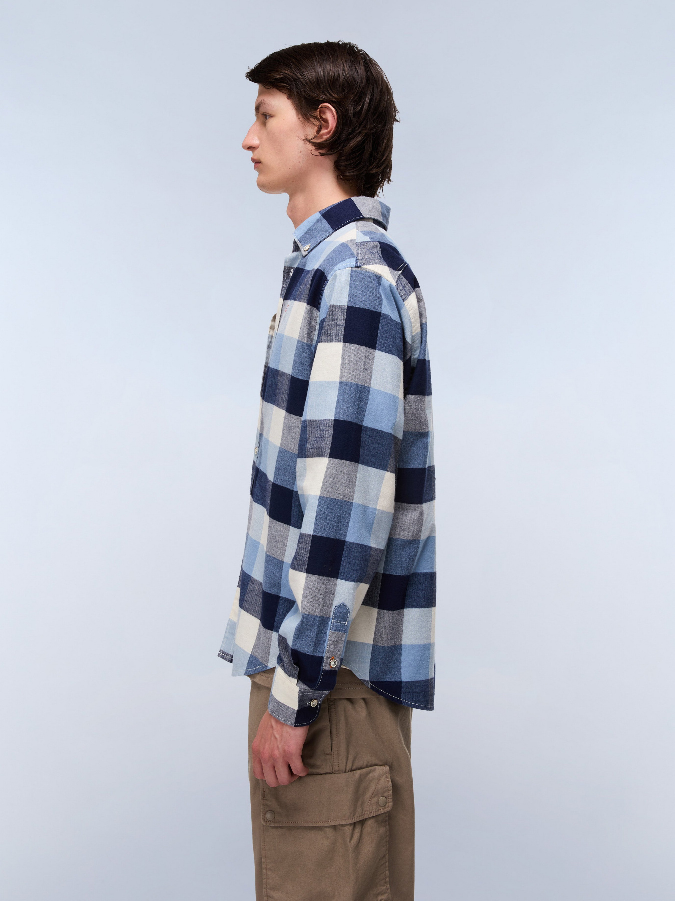 Рубашка в клетку Napapijri модель NP0A88TLCBZ1 Фото