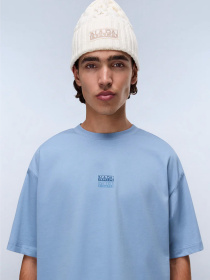 Футболка Napapijri Elevated Logo модель NP0A88Y2I841 Футболка Napapijri Elevated Logo модель NP0A88Y2I841 Фото