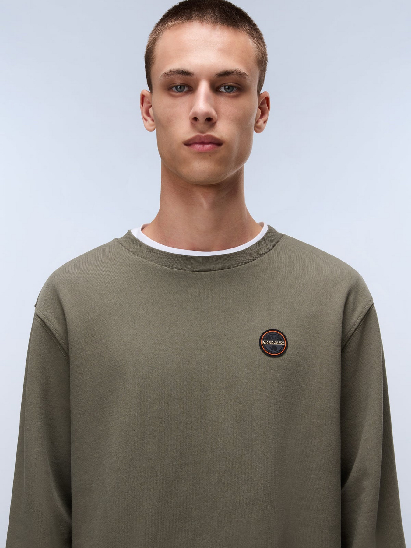 Свитшот Napapijri Badge модель NP0A8946G0A1 Фото