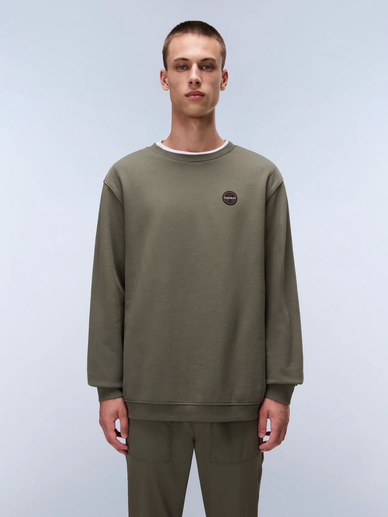 Свитшот Napapijri Badge модель NP0A8946G0A1 Фото