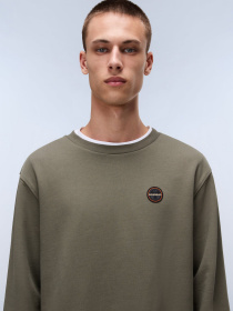 Свитшот Napapijri Badge модель NP0A8946G0A1 Фото