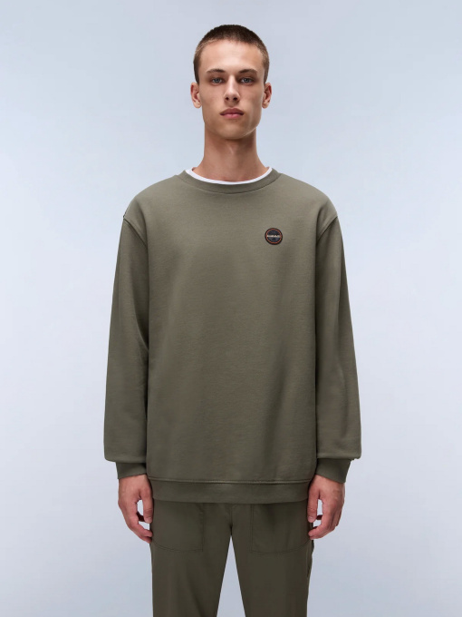 Свитшот Napapijri Badge модель NP0A8946G0A1 Фото