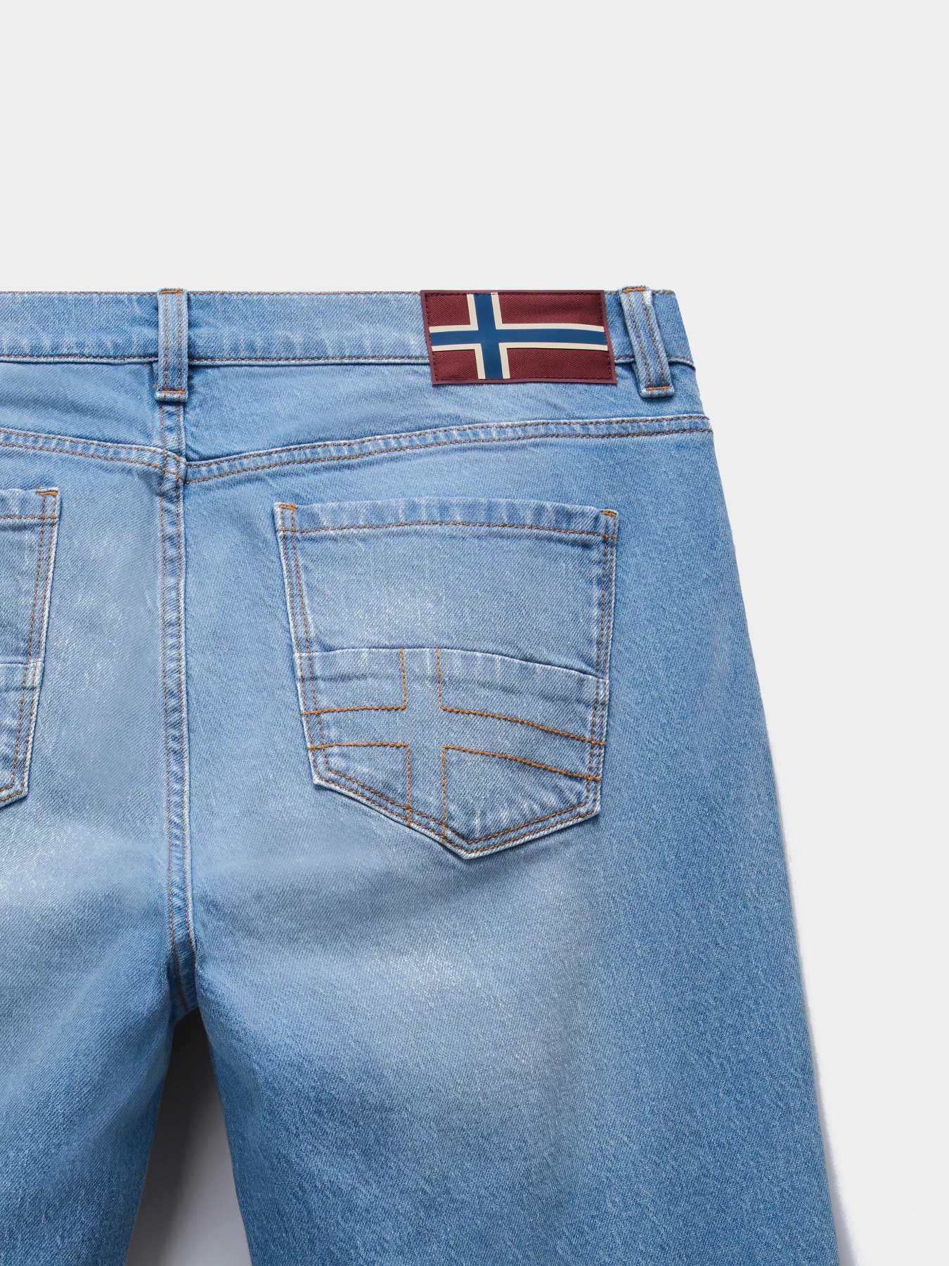 Прямі джинси Napapijri Kiene модель NP0A4G5RD1B1 Фото