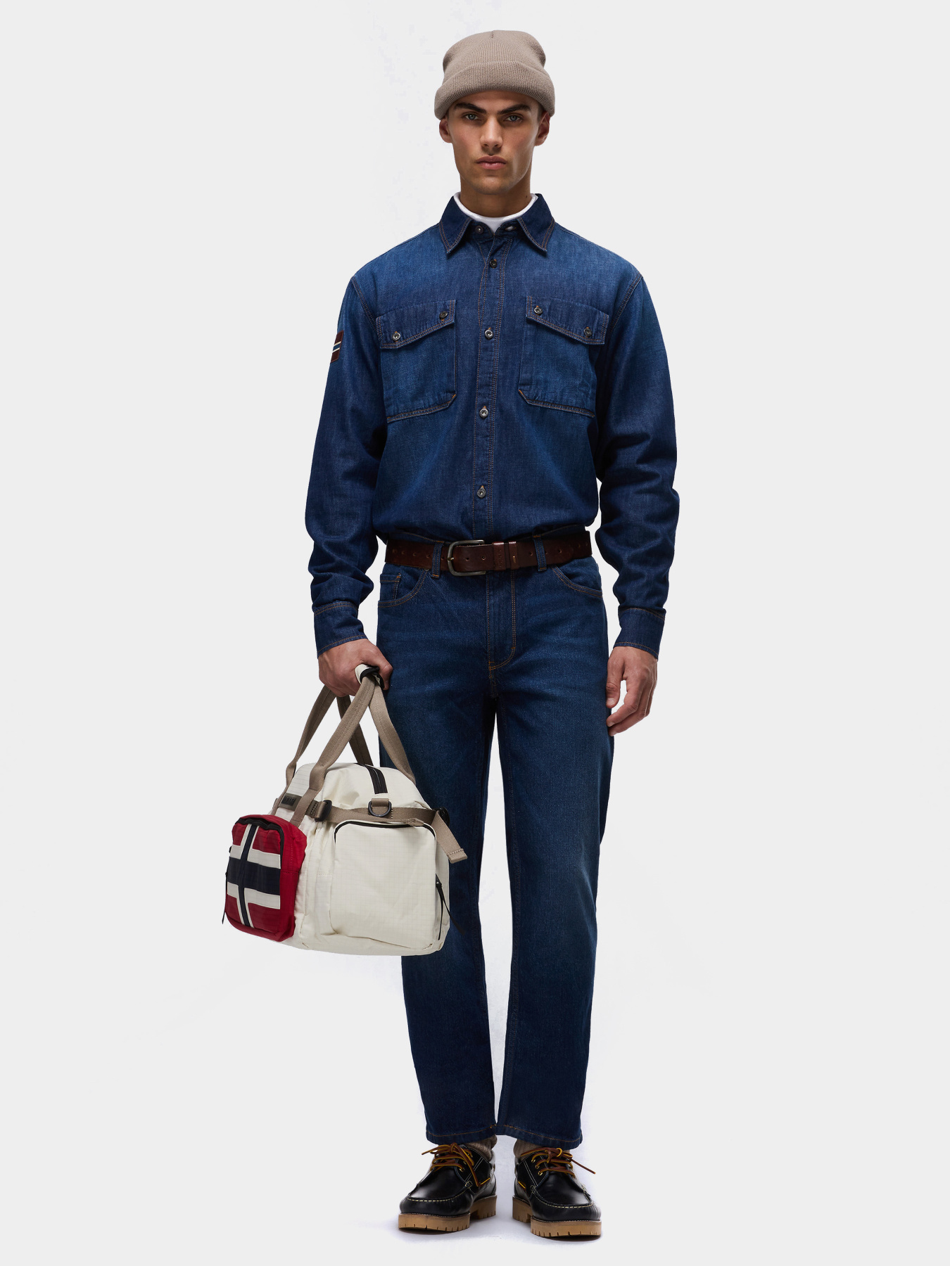 Прямые джинсы Napapijri Kiene модель NP0A4G5RD1D1 Фото