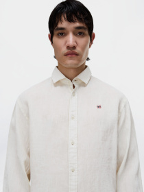 Рубашки Napapijri G-LINEN LS модель NP0A4FYSN1A1 Фото