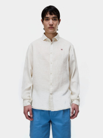 Рубашки Napapijri G-LINEN LS модель NP0A4FYSN1A1 Фото