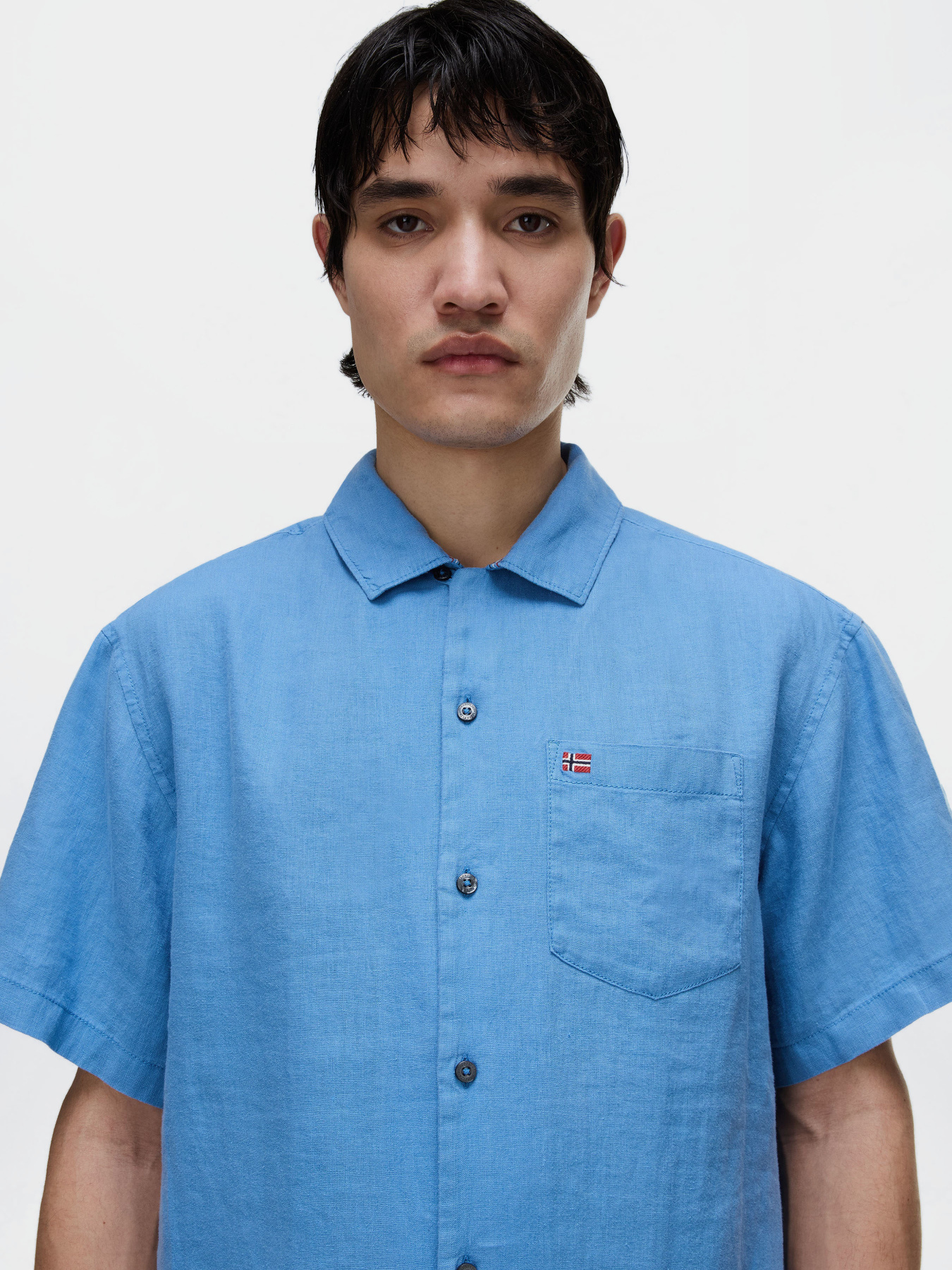 Рубашки Napapijri G-LINEN модель NP0A4G5UB9A1 Фото