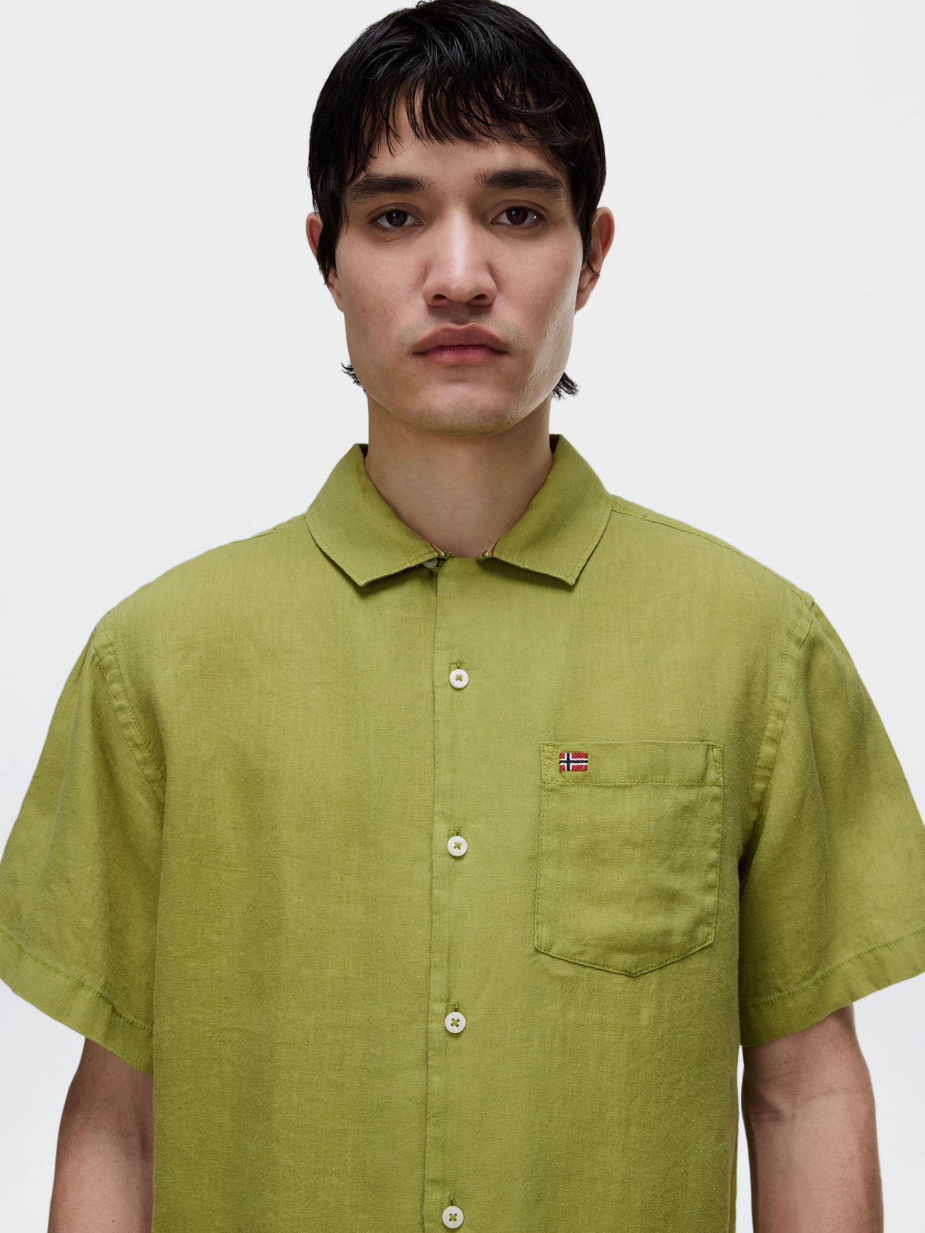 Рубашки Napapijri G-LINEN модель NP0A4G5UG3B1 Фото