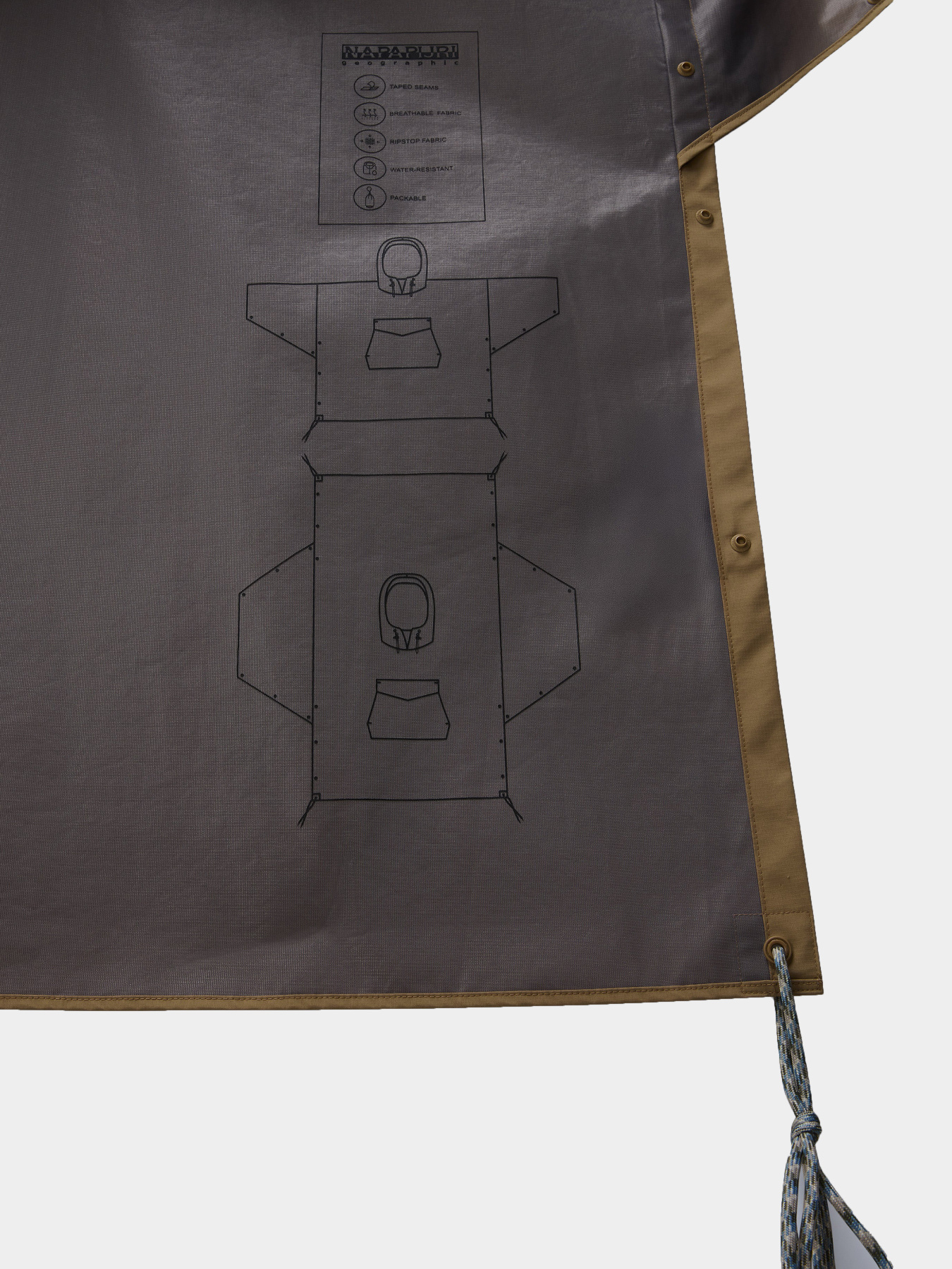 Демісезонна куртка Napapijri A-RAINCAPE модель NP0A4H4DN2D1 Демісезонна куртка Napapijri A-RAINCAPE модель NP0A4H4DN2D1 Фото