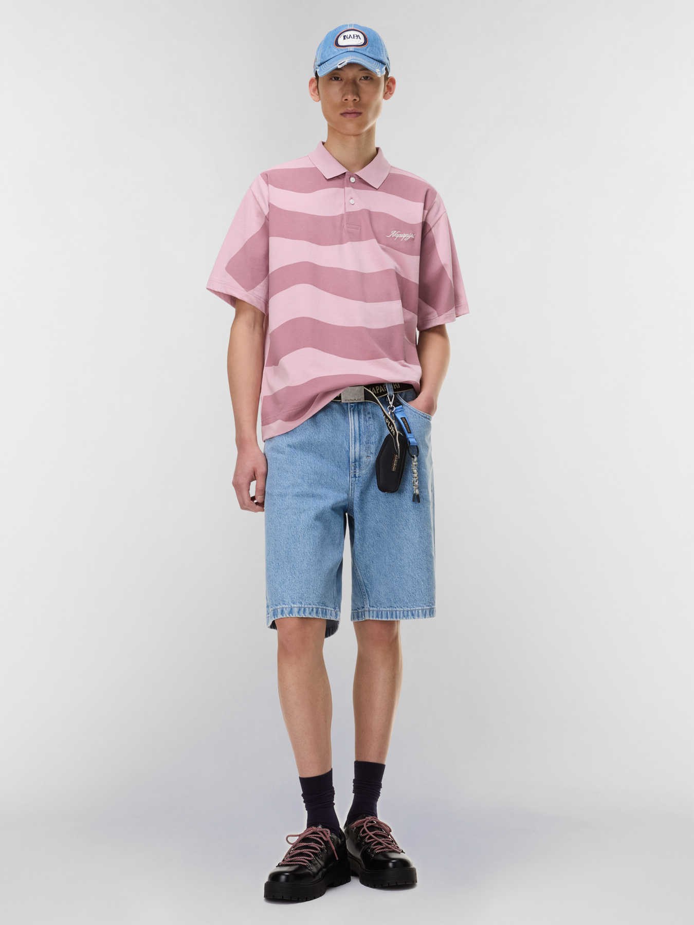 Поло Napapijri E-SPECTRUM модель NP0A4HPZP1T1 Фото