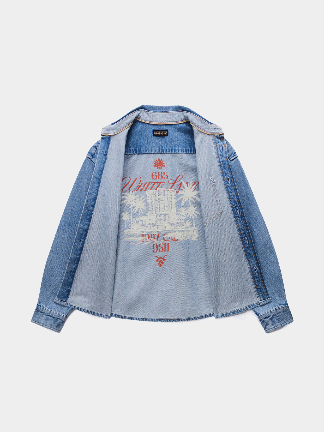 Джинсова куртка Napapijri O-RAMBLER модель NP0A4HSKD2G1 Джинсова куртка Napapijri O-RAMBLER модель NP0A4HSKD2G1 Фото