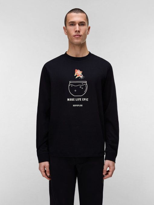 Футболка Napapijri S-SOL LS модель NP0A4I24FX21 Фото