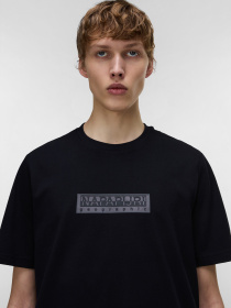 Футболка Napapijri S-BOX LOGO SS модель NP0A4IFL9411 Футболка Napapijri S-BOX LOGO SS модель NP0A4IFL9411 Фото