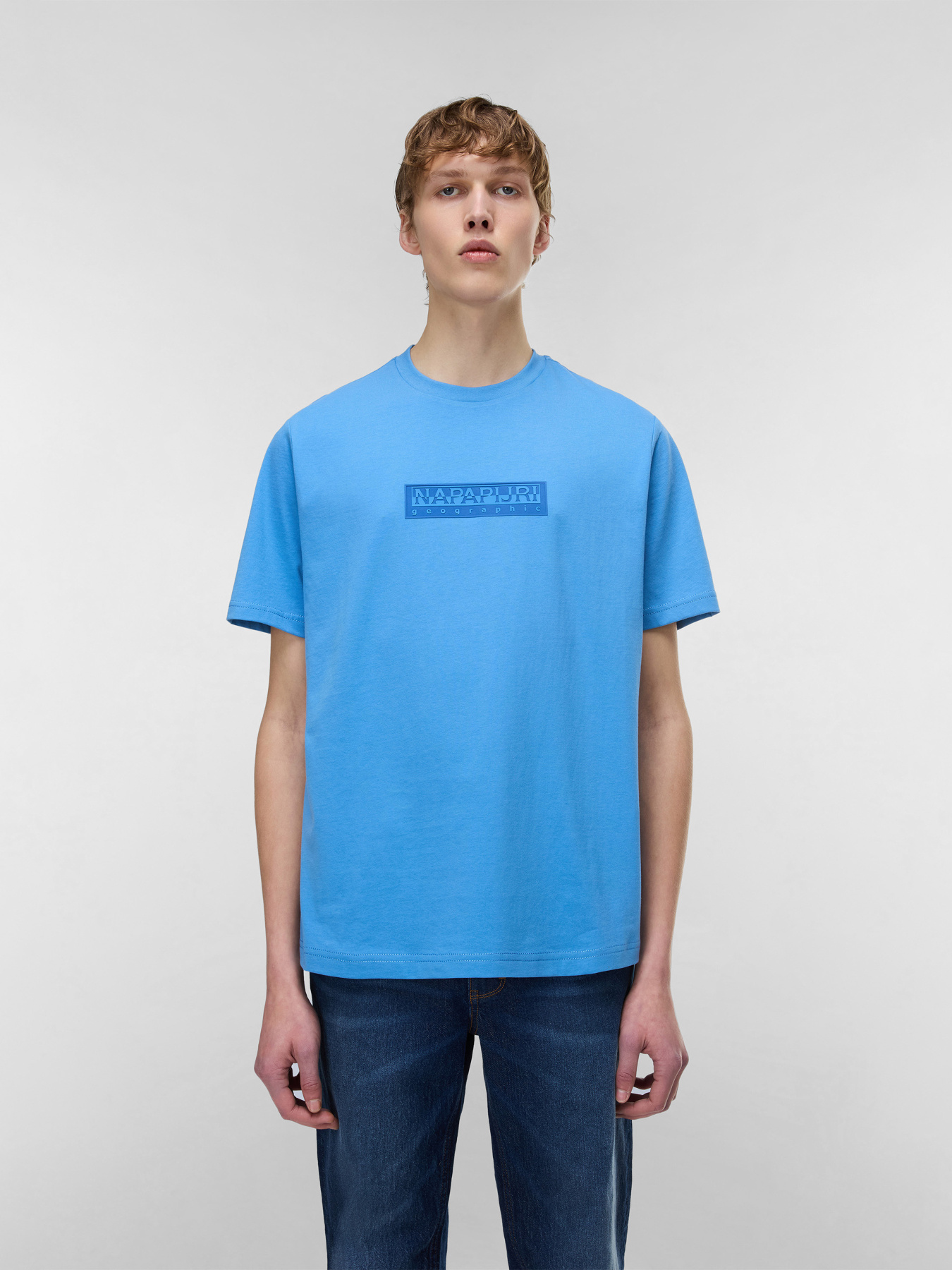 Футболка Napapijri S-BOX LOGO SS модель NP0A4IFLB9A1 Футболка Napapijri S-BOX LOGO SS модель NP0A4IFLB9A1 Фото